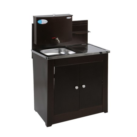 Washbuilder "Aquatex" duet, without euns, stainless sink, 17 l, color copper-3