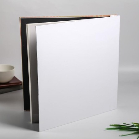 Photo album magnetic 20 sheets "Bear over tea" density 500 g 33x33x3 cm-1