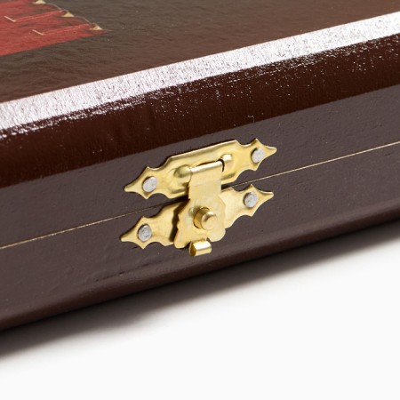 Wooden backgammon large, board game "Kremlin"-4