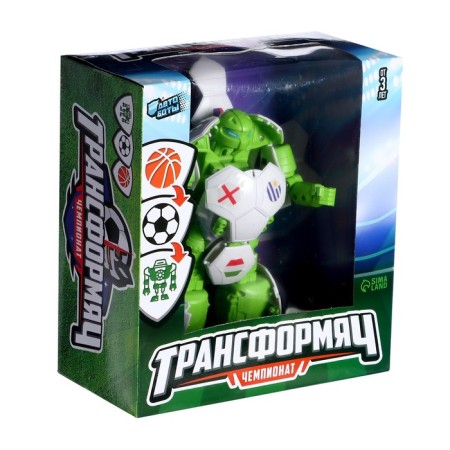 The robot "World Football" is transformed, with stickers flags of countries-4