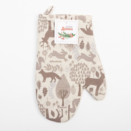 Forest dwellers 20x27 cm, 100% HL, 250g/m2 mittens-3