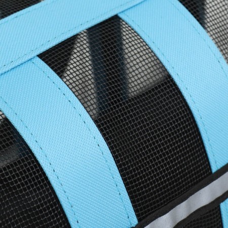 Striped sheep bag 35*23*22 cm, blue-5