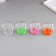 Banch for scrapbooking plastic "Fist" 50 ml MIX 5.5x4.7x5.5 cm