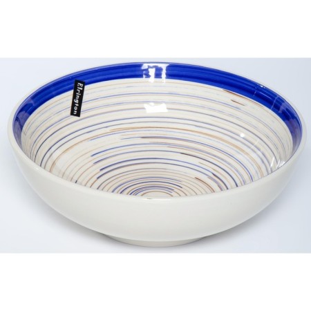 Elrington bowl “Airgraph. Azure day ", ceramics, 1.69 l, d = 23 cm