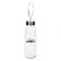 Water bottle, 300 ml, "Master K.", 17 x 4.5 cm, glass