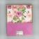 Gift package with a nameplate, packaging, "delicate flowers", 30.5 x 25.4 x 12.7 cm