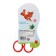 Chancellery scissors "Tropic", 13.5 cm, plastic handles, blister, hull mix