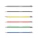 Chernographic pencil with Erichkrause "Classic Triangle 101", HB, neck D = 2.2 mm, plastic, three -sided in the box, mix