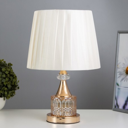 Elegy light lamp E27 40W gold 26x26x39 cm