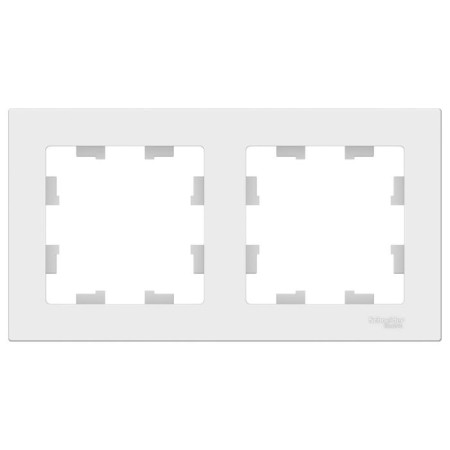 Frame SE AtlasDesign, 2 posts, universal, white, Atn000102-1