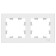 Frame SE AtlasDesign, 2 posts, universal, white, Atn000102