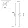 Wall lamp IP20 LED 12W 480lm