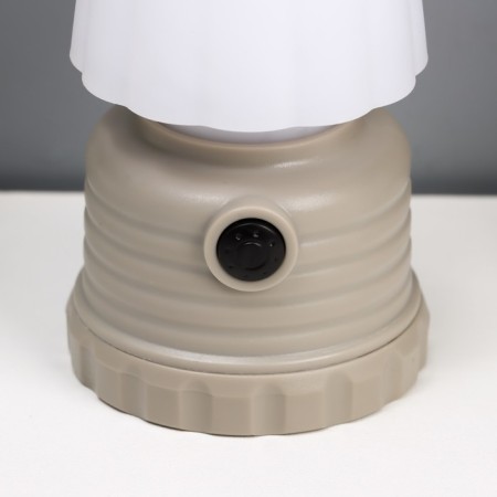 The spine "Mini" LED 3W from 3HAAAA batteries is gray-white 6.5x6.5x11.5 cm Risalux-3