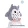 Soft gulliver toy "owl", gray color, 23 cm