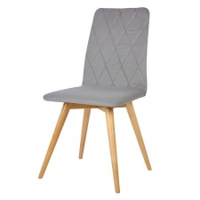 Dining stool Polini Home Rio SD, the color is light gray-natural