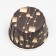 Muffin baking uniform, stars, 5 x 4 cm