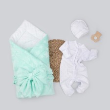 Kinderlitto Star Paths, 4 items, 40-56 cm, peppermint color