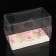 Capcake box, confectionery packaging, 2 cells "Pink flowers", 16 x 8 x 11.5 cm