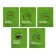 Notebook A5, 48 sheets cage frog Pepe. Issue No. 1, cover coated cardboard, rounded corners, block 65 g/m2, 5 species mix