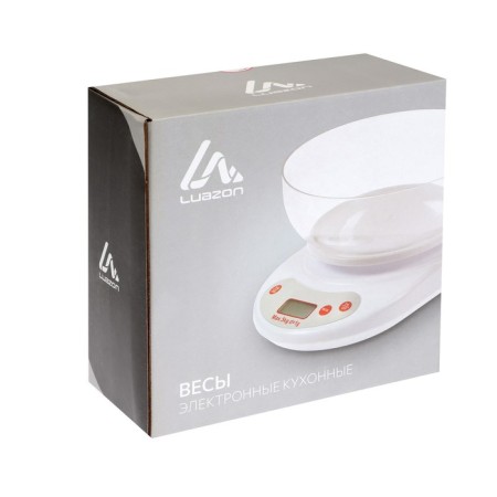Kitchen Libra Luazon LV 504, electronic, up to 5 kg, white-11