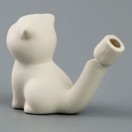 Ceramic whistle for coloring "Kisa"-3