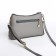 Bag Cross-Bodi with a zipper, gray color