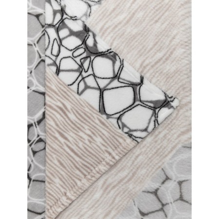 Texrepublic blanket, size 180x200 cm, gray color-5