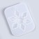 Silicone form universal, Snowflake-Crystal suspension