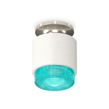 Lumber of the invoice with composite crystal Ambrella Light, XS7510082, MR16 GU5.3 LED 10 W, color white sand, blue