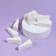 A set of sponges for makeup, 5 × 2 cm, 8 pcs, white color