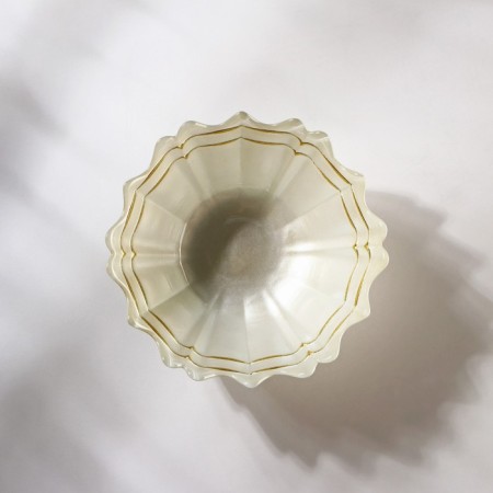 Alice salad bowl, 300 ml, d = 15 cm, gold color-1