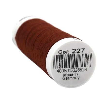 SEW-HALL thread for all materials, 200 m, 748277 (227 brown-brick)-1