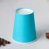A cup paper disposable “classic”, 250 ml, d = 8 cm, turquoise color, 50 pcs/un
