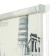 Rolled curtain 40 x 175, "Global", color gray color