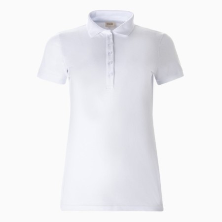 T-shirt (Polo) Women's Minaku Regular Fit: White Color, Rr. 52-5