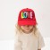 Cap for the girl Minaku "Love" color red, rr 52