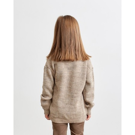 Jumper Children's Minaku: Casual Collection Kids, beige color, height 98-3