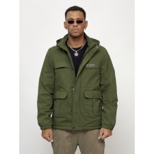 Sports male jacket, size 54, khaki color