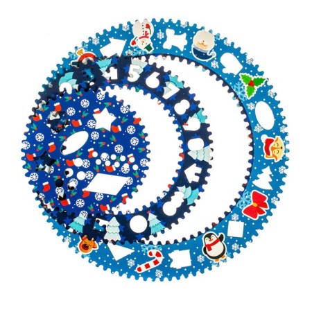 Spirograph "New Year's mood"-7