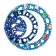 Spirograph "New Year's mood"