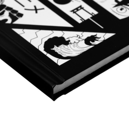 Notepad A7, 64 sheets in the ANime cage, solid cover, offset unit-2