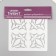 Tile stencil 15x15 cm