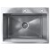 The kitchen washing Ulgran Steel, 500x450 mm, brushed steel