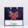 Gift package "Bow on blue", soft plastic, 30 x 30 cm, 120 μm