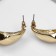Earrings Metal "Bohemia" drop, color gold