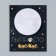 Magnet with a block for the records "You are just space" 11.3x14 cm