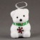 A toy of foam "Bear" with a snowflake, 10 cm