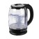 Electric kettle "Matryona" MA-154, glass, 1.8 l, 1500 watts, black