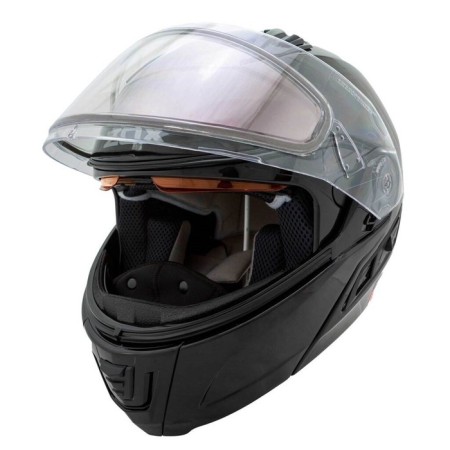 Snowmobile helmet Zox Condor, double glass, gloss, size l, black-5