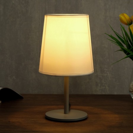 Table lamp 58081/1 1x40W E27 Gray 13x13x25 cm Risalux-1